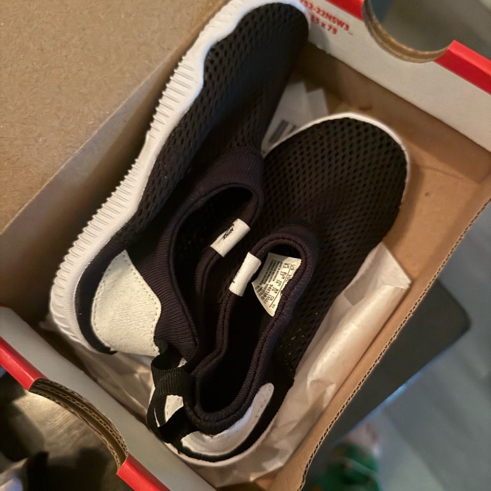 Nike Kids Black and White Sneakers